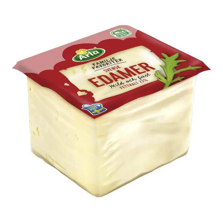 Arla Edamer Mild 23% - Mild Edam Cheese app. 1,2 kg