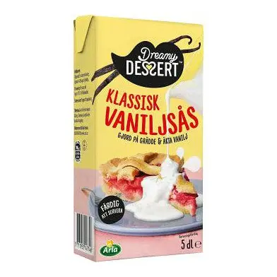 Arla Klassisk Vaniljsås - Vanilla sauce 5 dl