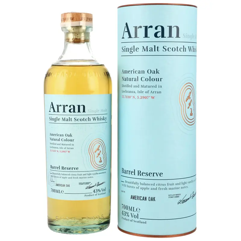 Arran Barrel Reserve - neue Ausstattung