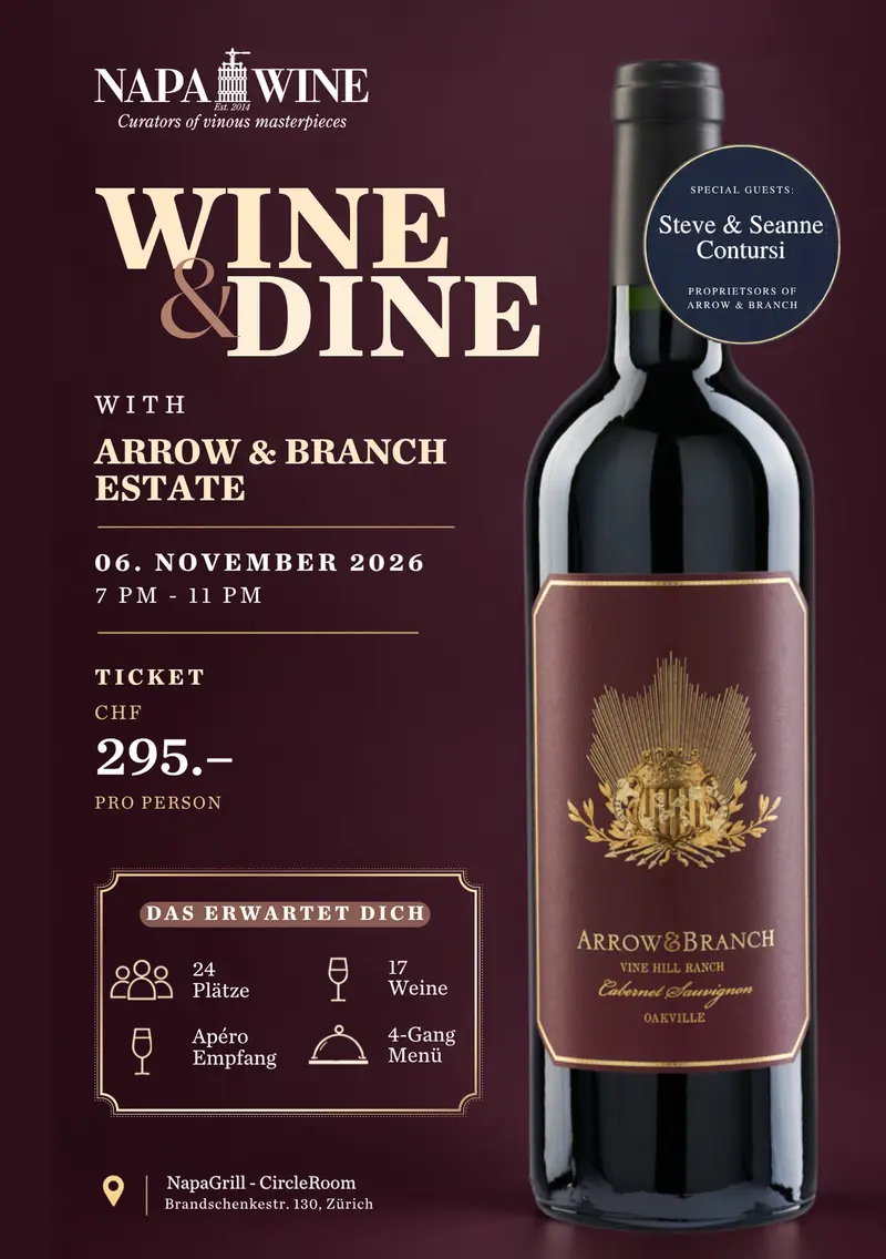 Arrow & Branch I Wine & Dine I 6. November 2026 I CircleRoom