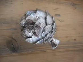 Artischocke silber