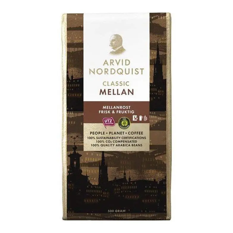 Arvid Nordquist Classic Mellanrost - Medium Roasted Coffee 500g