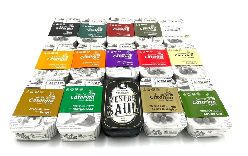 Assortiment complet filets de thon Santa Catarina