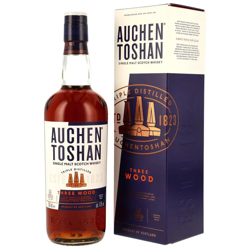 Auchentoshan Three Wood - neue Ausstattung