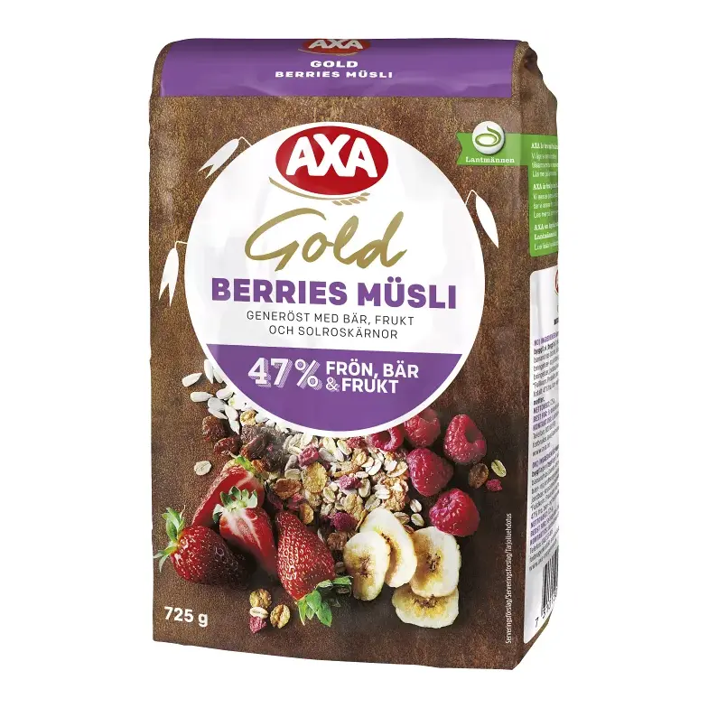 AXA Gold Berries Müsli - Cereal 725 g