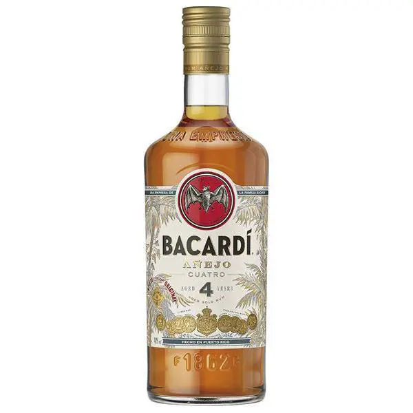 Bacardi Añejo 4 Años Rum - 70cl
