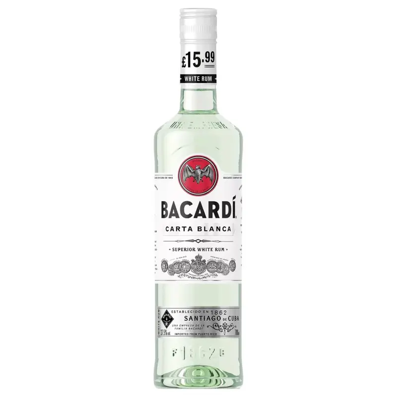 Bacardi Carta Blanca 0.7l