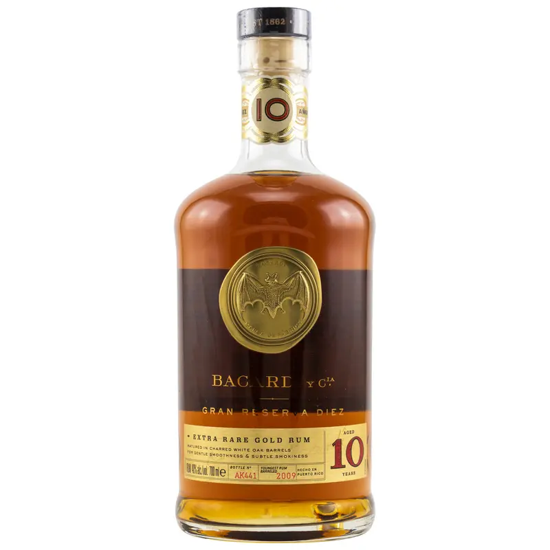 Bacardi Gran Reserva Diez - 10 y.o.