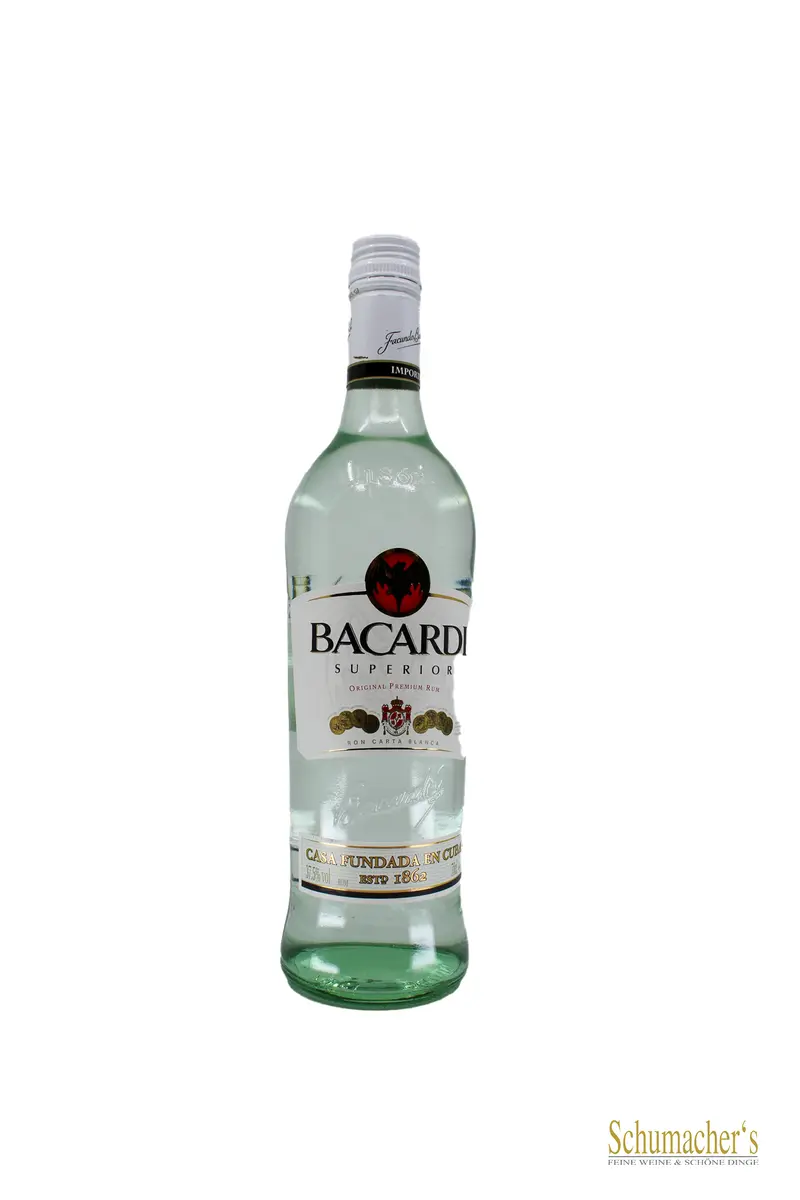 Bacardi Rum Superior weiss