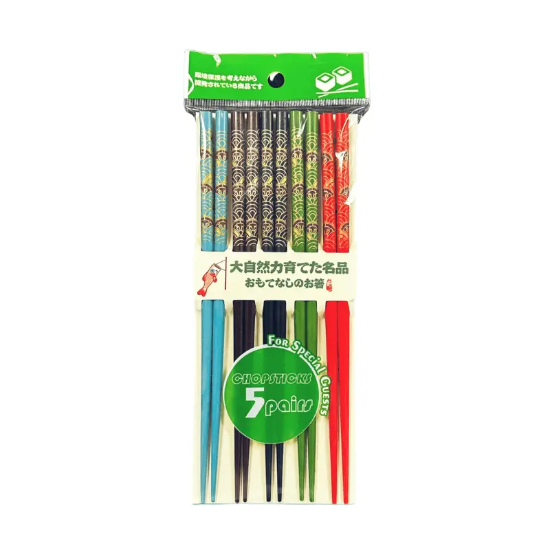 Baguettes Japonaises 5 Coloris - PCS
