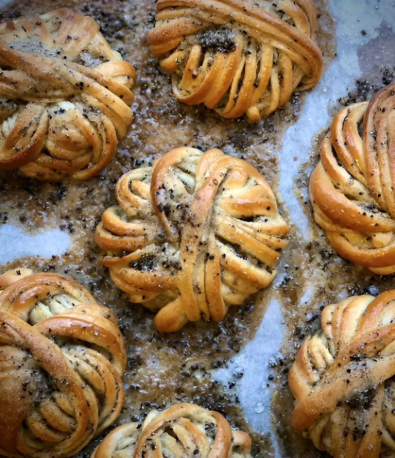 BAK 4 pack Kardemummabulle - Cardamom Buns 4p - Fresh Frozen - 440g