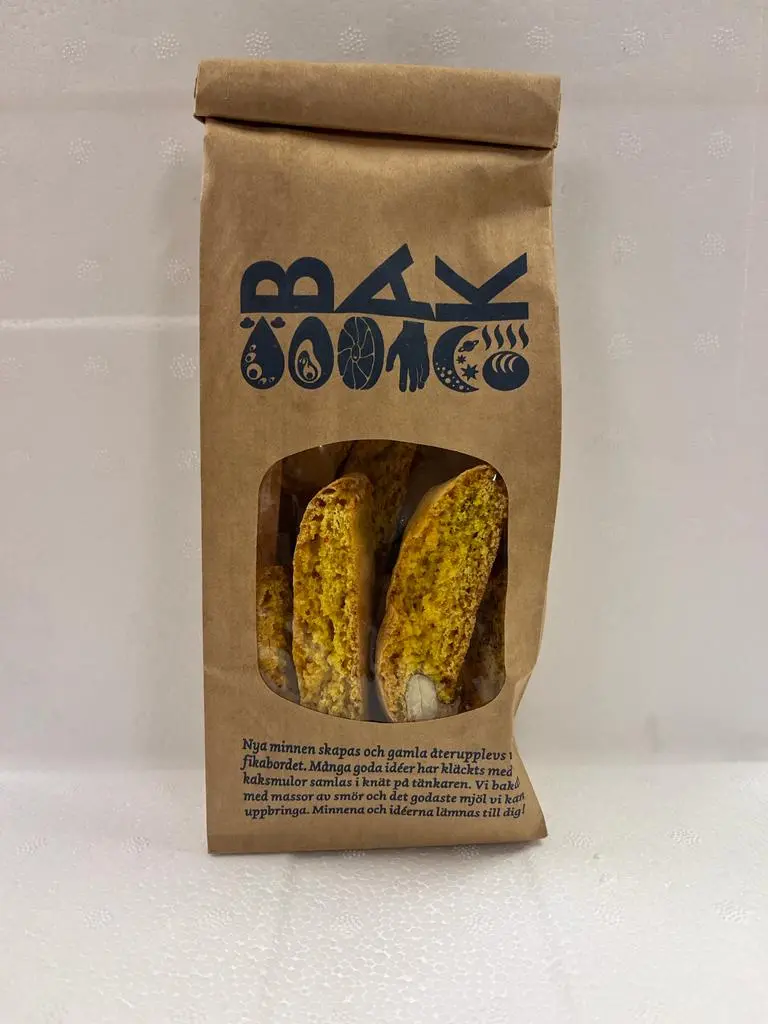 BAK Saffransbiscotti - Saffron Biscotti - 100g