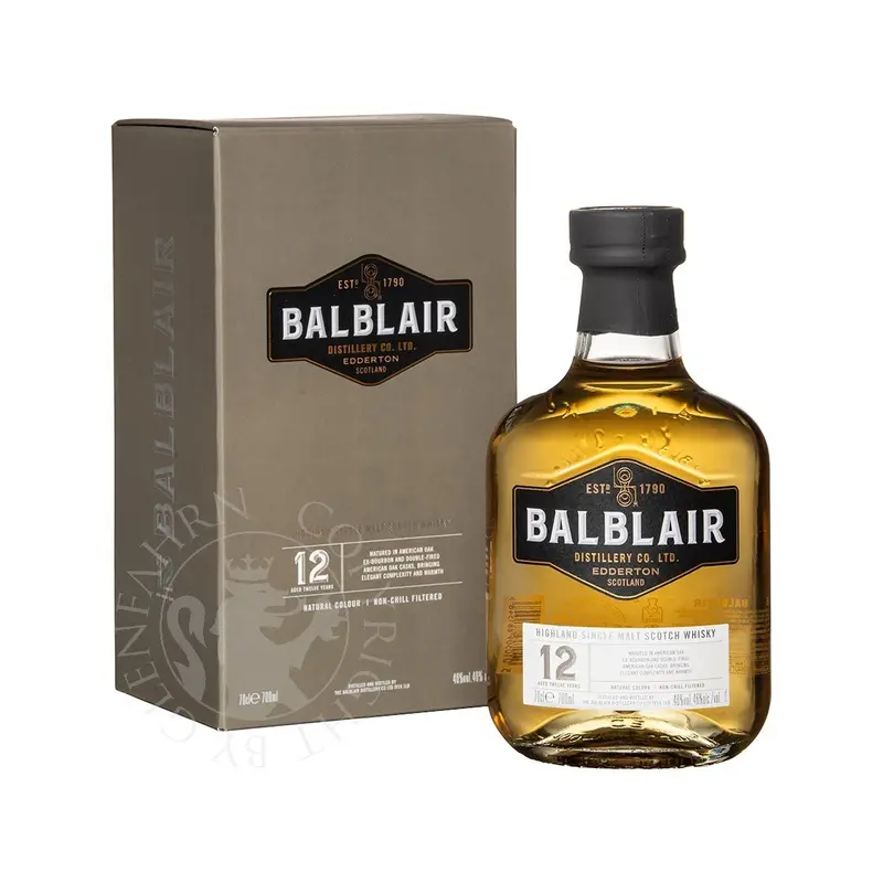Balblair 12 Year Highland Single Malt Whisky