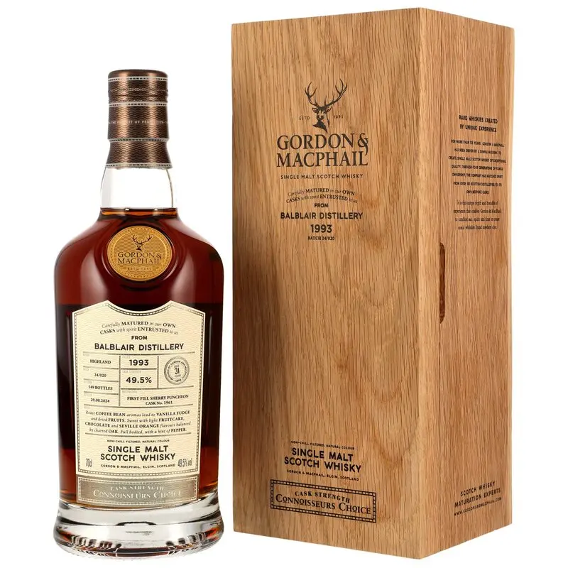 Balblair 1993/2024 - 31 y.o. - G&M CC UPPER #1961