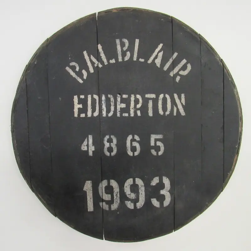 Balblair Fassdeckel