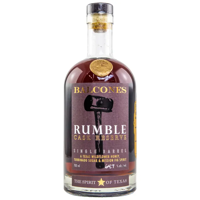 Balcones Single Barrel Rumble Cask - 64,7%