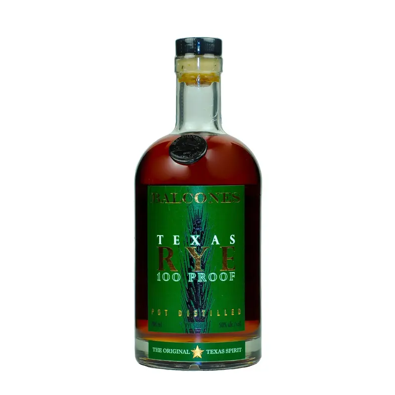Balcones Texas Rye 100 Proof