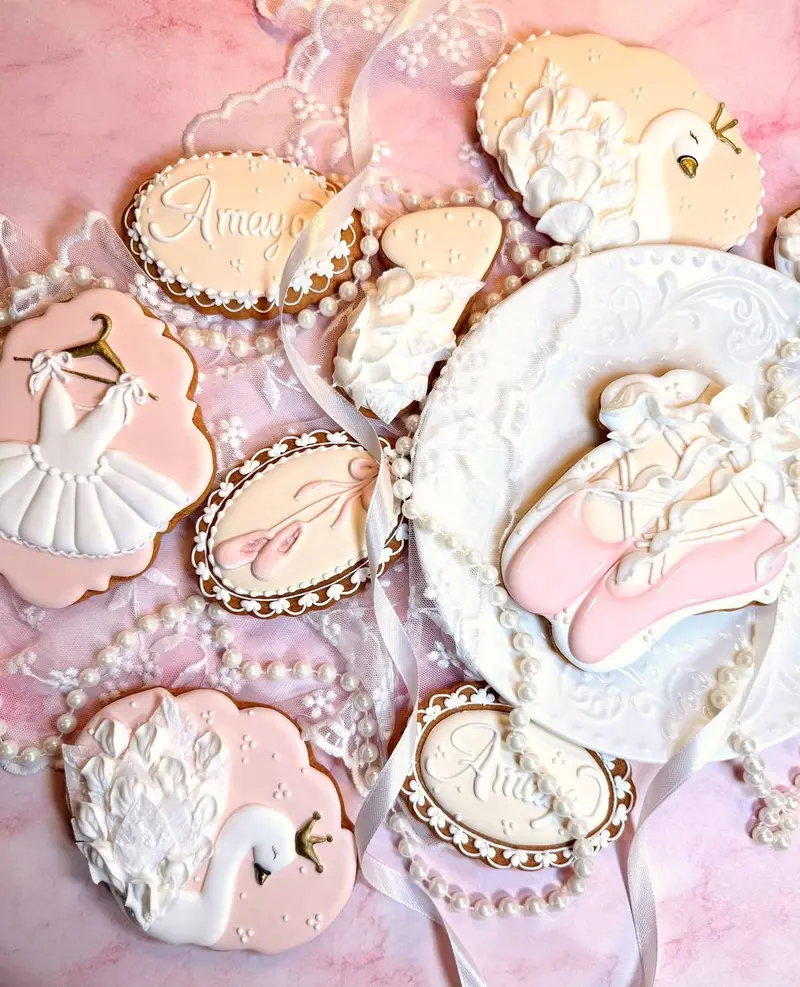 "Balerina" Set aus 10 Cookies