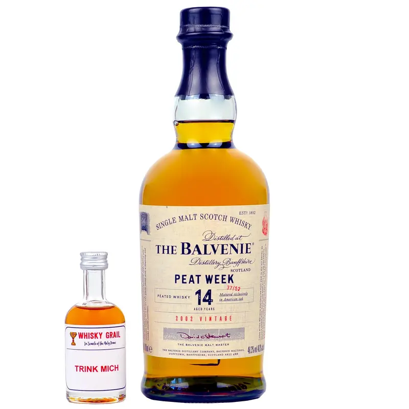 Balvenie Peat Week 14 Years Old Vintage 2002