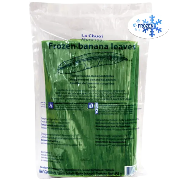 Banana leaves Frozen - 454 g