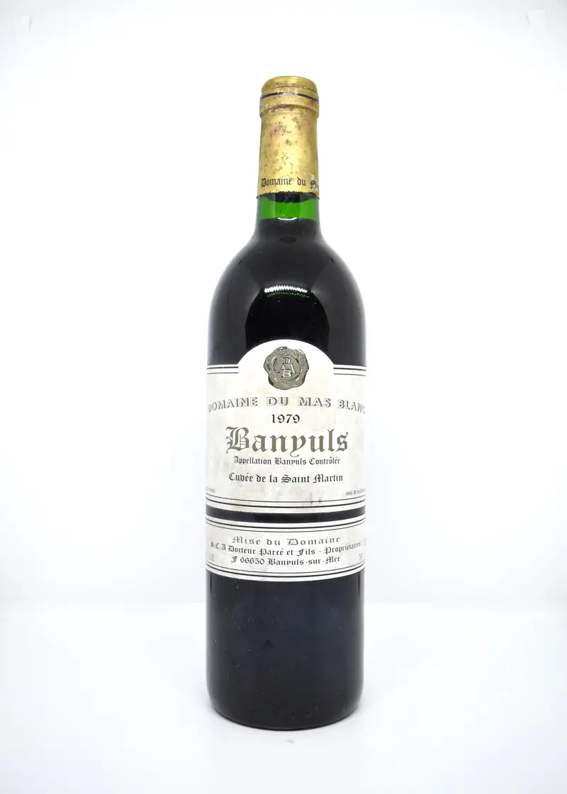 Banyuls 1979 - Cuvée de la Saint Martin - Domaine du Mas Blanc - Parcé et Fils