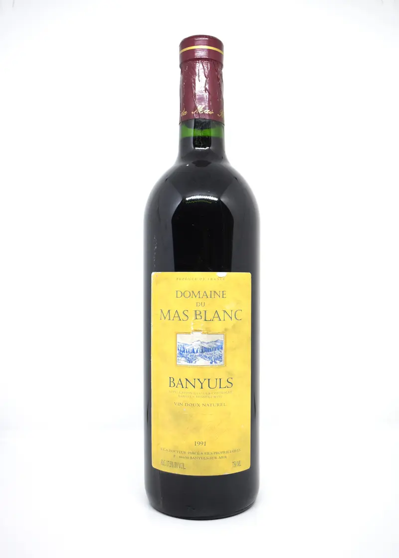 Banyuls 1991 - Vieilles Vignes - Domaine du Mas Blanc - Parcé et Fils