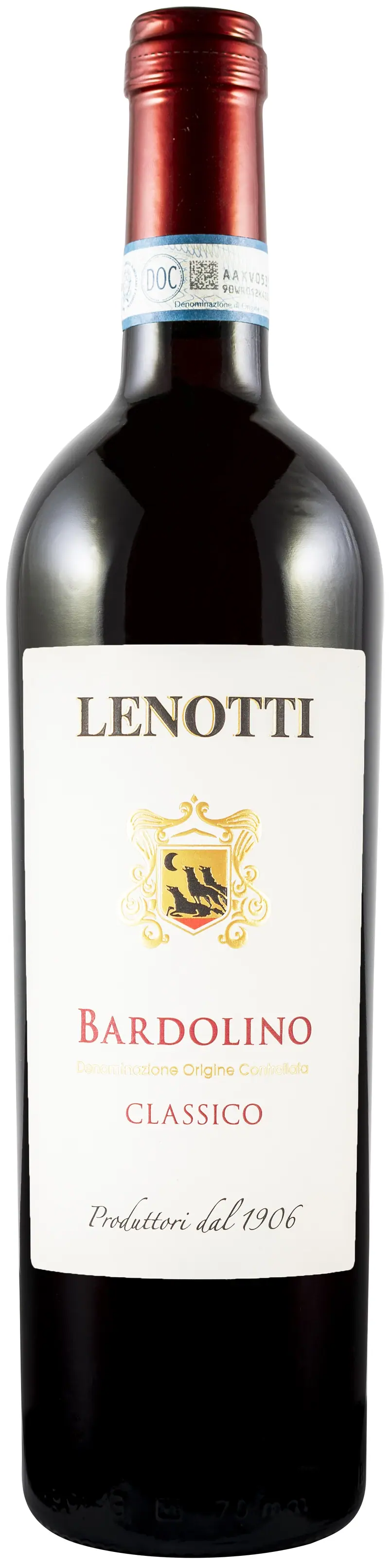 Bardolino Classico DOC Cantine Lenotti, Bardolino, 2024, 75cl