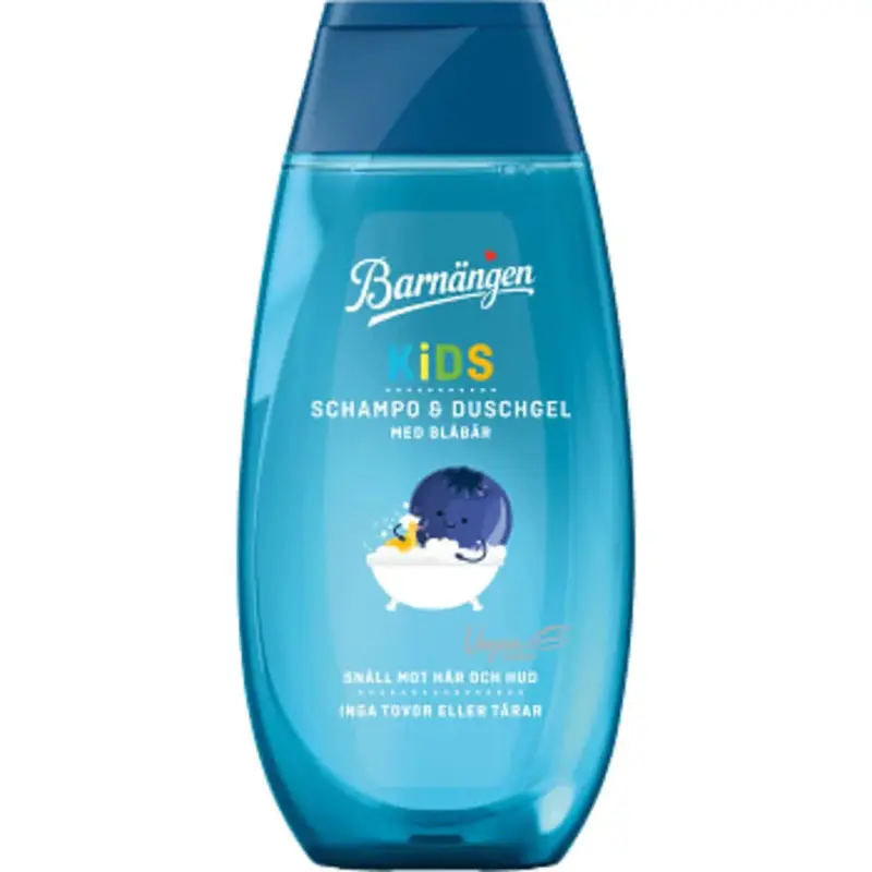 Barnängen Schampo & Duschgel Blåbär - Shampoo & Shower Gel Blueberry - 250ml