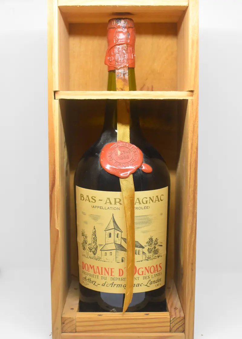 Bas-Armagnac 1968 - 150CL - Domaine D'Ognoas - Coffret Bois