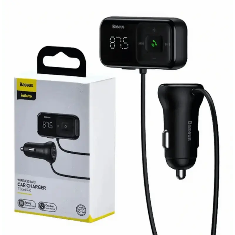 Baseus Auto Bluetooth MP3 Player T Shaped S-16 Black OS