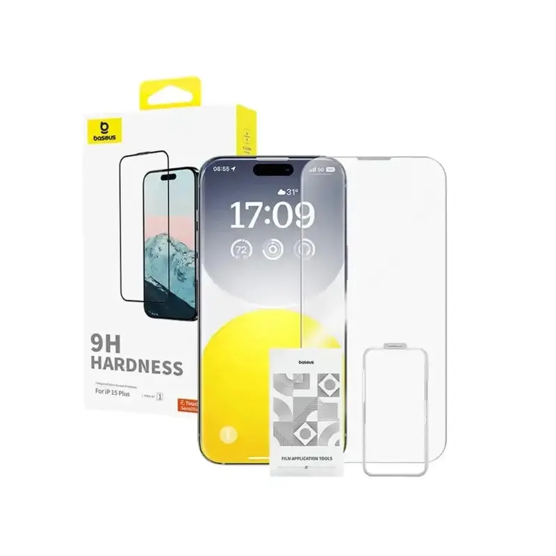 Baseus Diamond Schutzfolie kompatibel mit iPhone 15 Plus