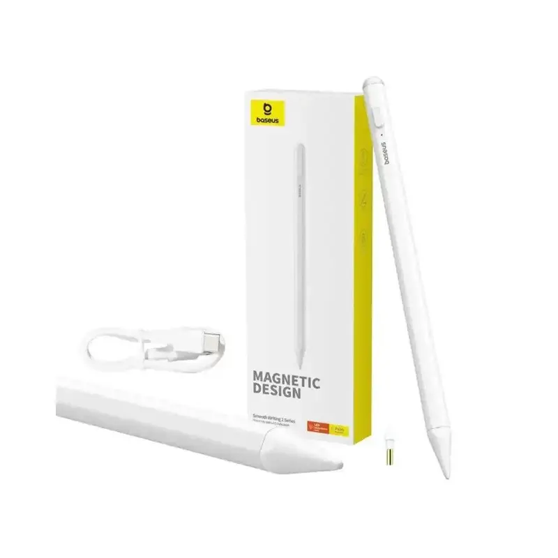 Baseus Smooth Writing 2 Stylus Lite mit LED Indikator (weiss)