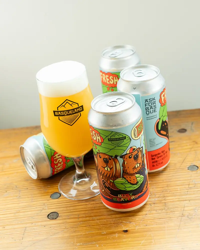 Basqueland, Busy Beavers, Hazy IPA 6.2%