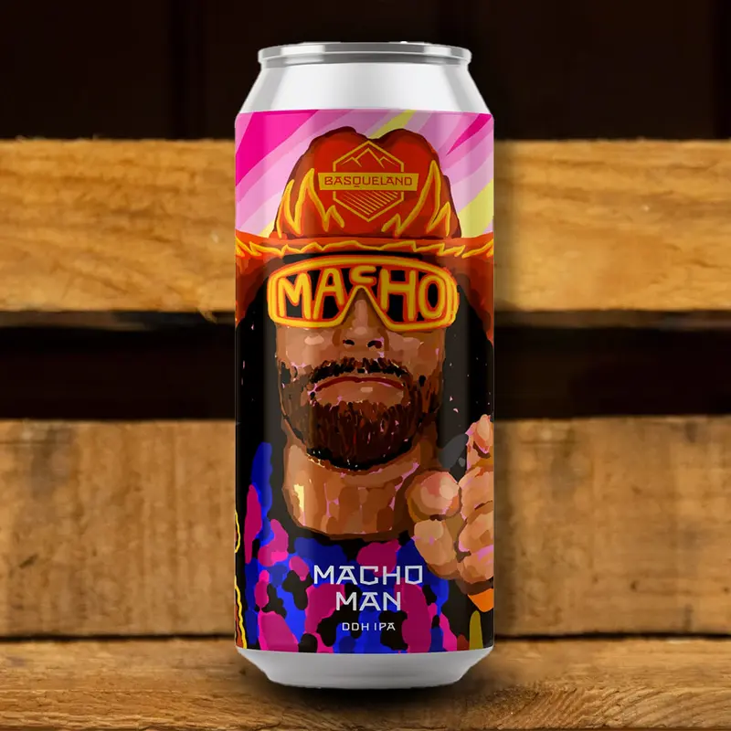 BASQUELAND - MACHO MAN - Can - 44cl