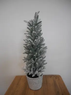 Baum beschneit H 40cm