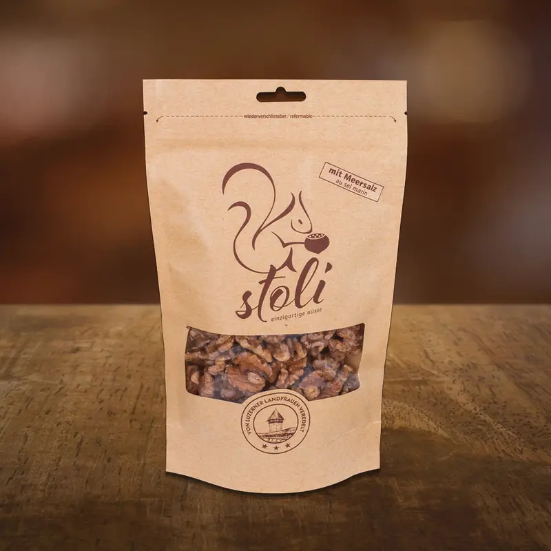 Baumnuss/Walnuss 250 g mit Meersalz