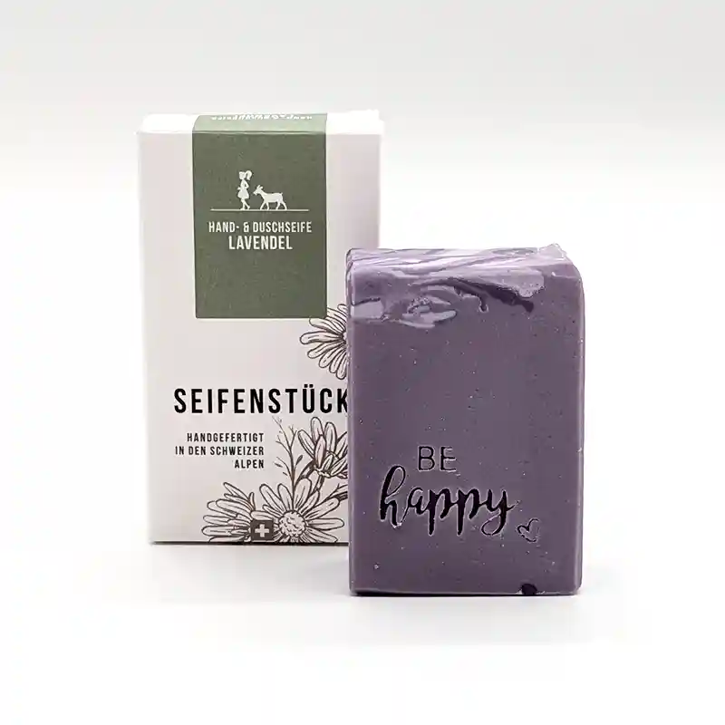 Be happy Lavendel Hand- und Duschseife