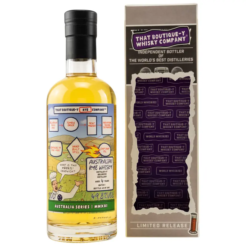 Belgrove 4 y.o. - Batch 1 (That Boutique-Y Whisky Company)