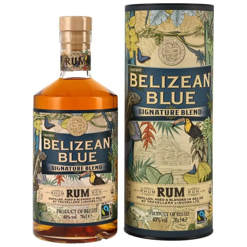 Belizean Blue Signature Blend Rum - Travellers Liquors