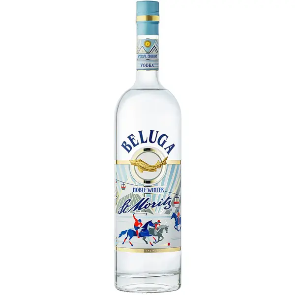 Beluga Noble Winter Edition St. Moritz Vodka - 70cl