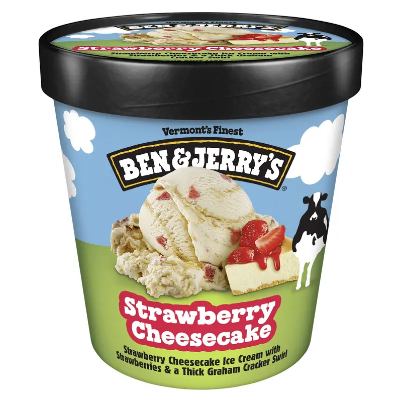 Ben & Jerry's Strawberry Cheesecake