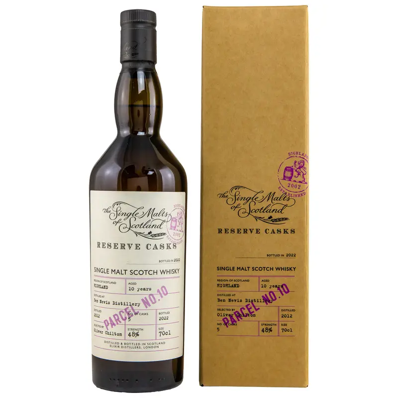 Ben Nevis 2012/2022 - 10 y.o. - Reserve Cask Parcel 10 (SMoS)