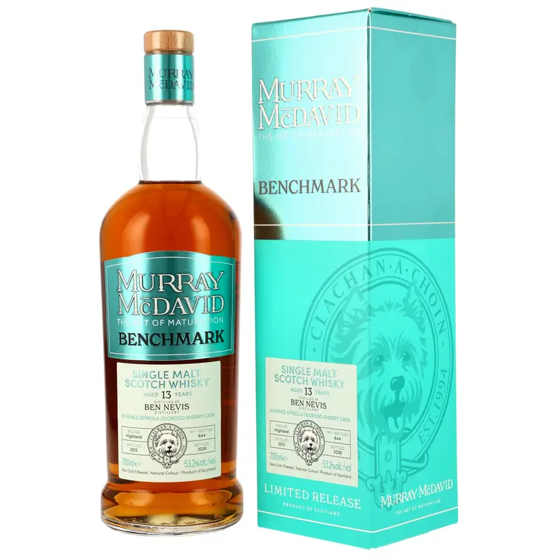 Ben Nevis 2012/2026 - 13 y.o. - Oloroso Cask - Murray McDavid