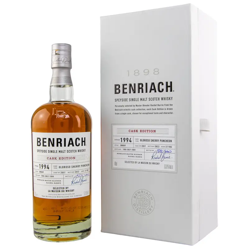 Benriach 1994/2022 - 27 y.o. - First Fill Smoky Oloroso - #2057 - LMDW