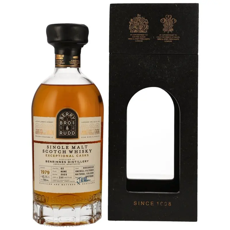 Benrinnes 1979/2023 - Exceptional Cask #62 (Berry Bros & Rudd)