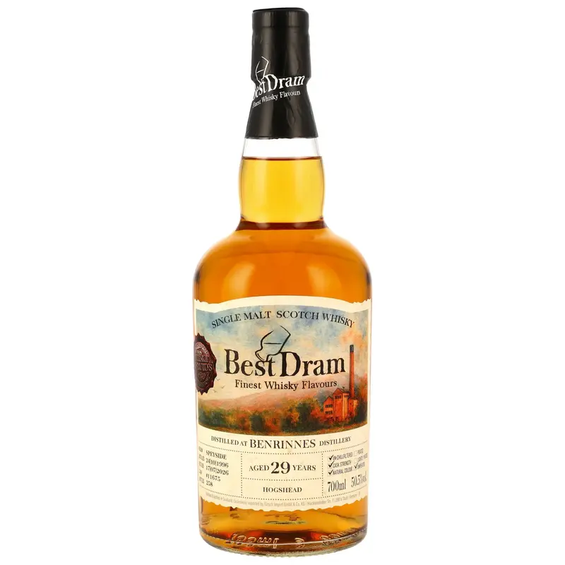 Benrinnes 1996/2026 - 29 y.o. - Hogshead #11675 (Best Dram)