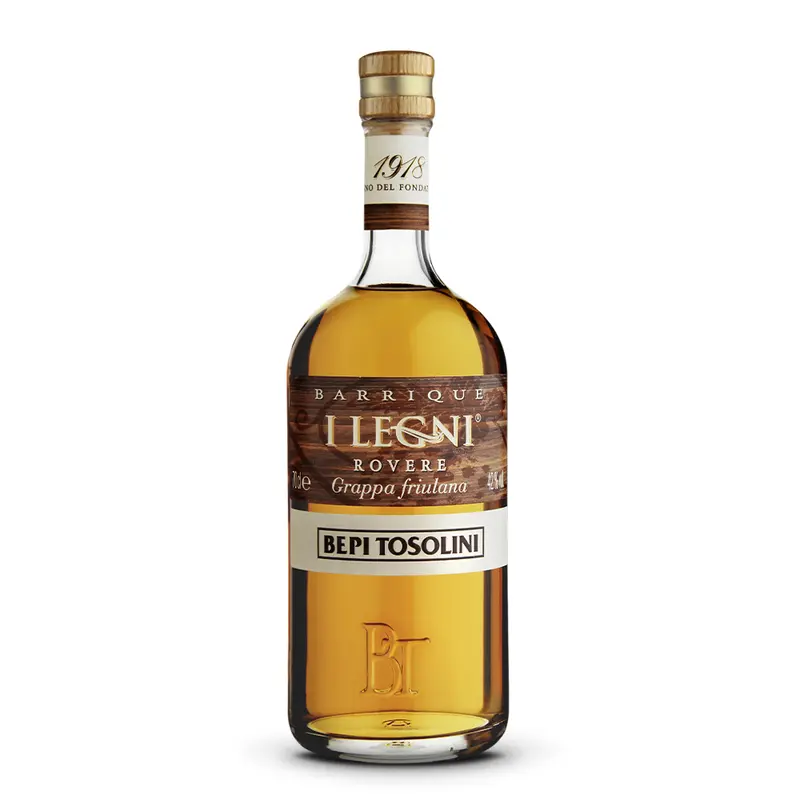 Bepi Tosolini Grappa I Legni Rovere Barrique 42°