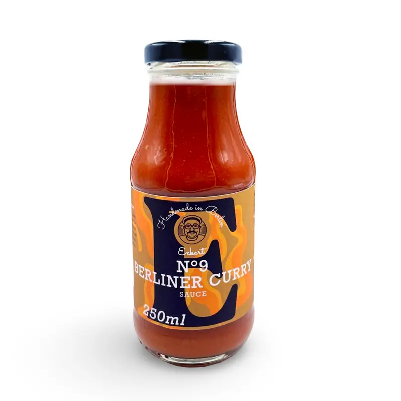 Berliner Curry Sauce - Eckart handmade in Berlin - Vegan 250ml