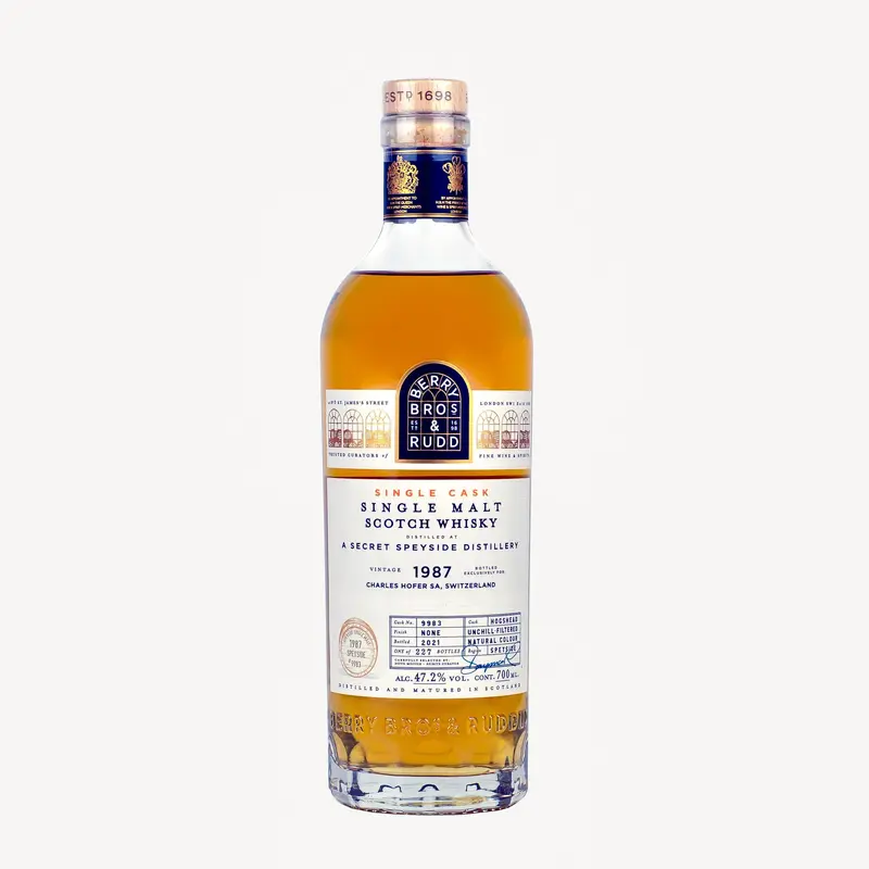 Berry Bros. and Rudd Secret Speyside 34 Years Old