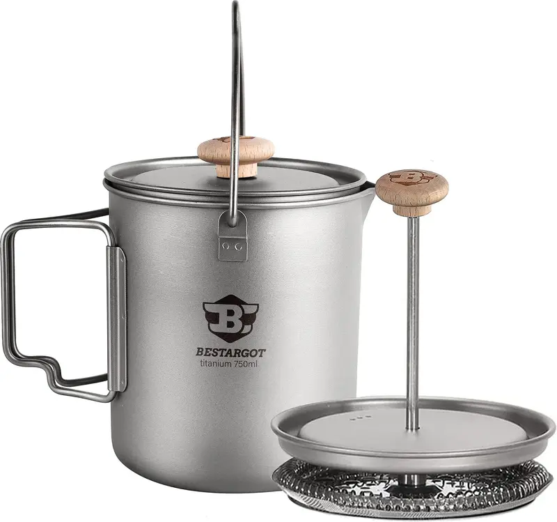 BESTARGOT Coffee Press Ti-Pot